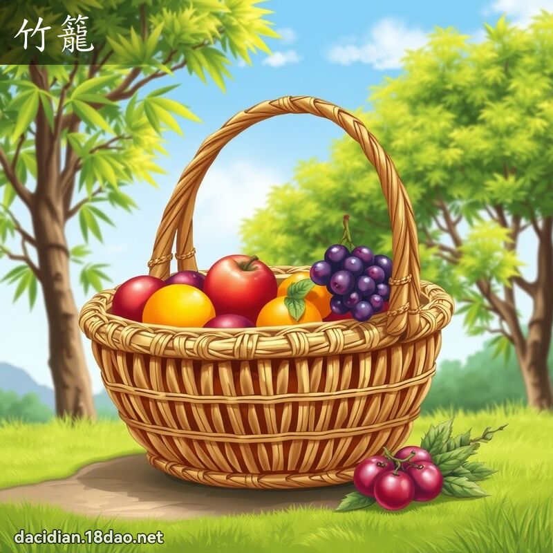 竹笼 - 国语大辞典配图