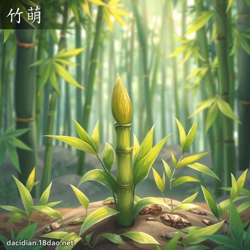 竹萌 - 國語大辭典配圖
