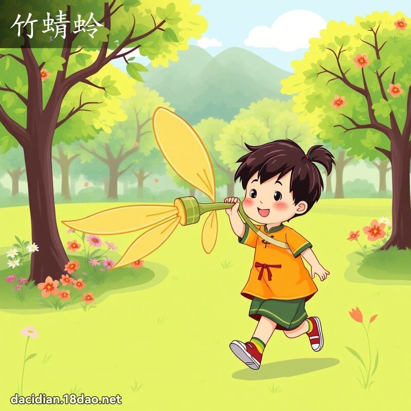 竹蜻蛉 - 國語大辭典配圖