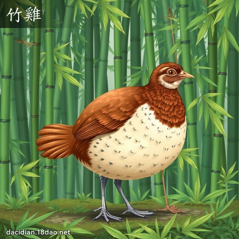 竹雞 - 國語大辭典配圖