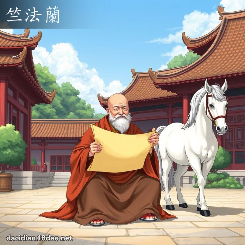 竺法兰 - 国语大辞典配图