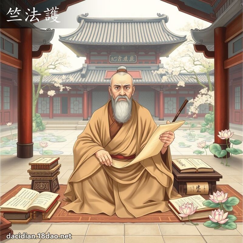 竺法护 - 国语大辞典配图