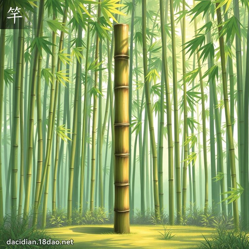 竿 - 國語大辭典配圖