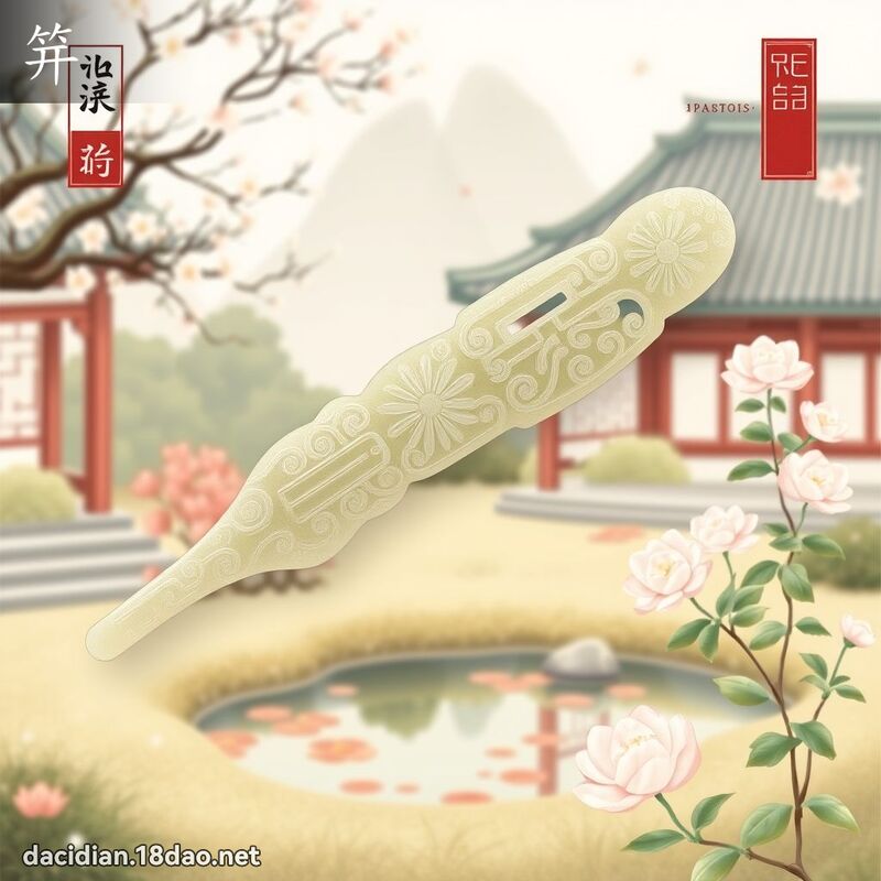 笄 - 国语大辞典配图