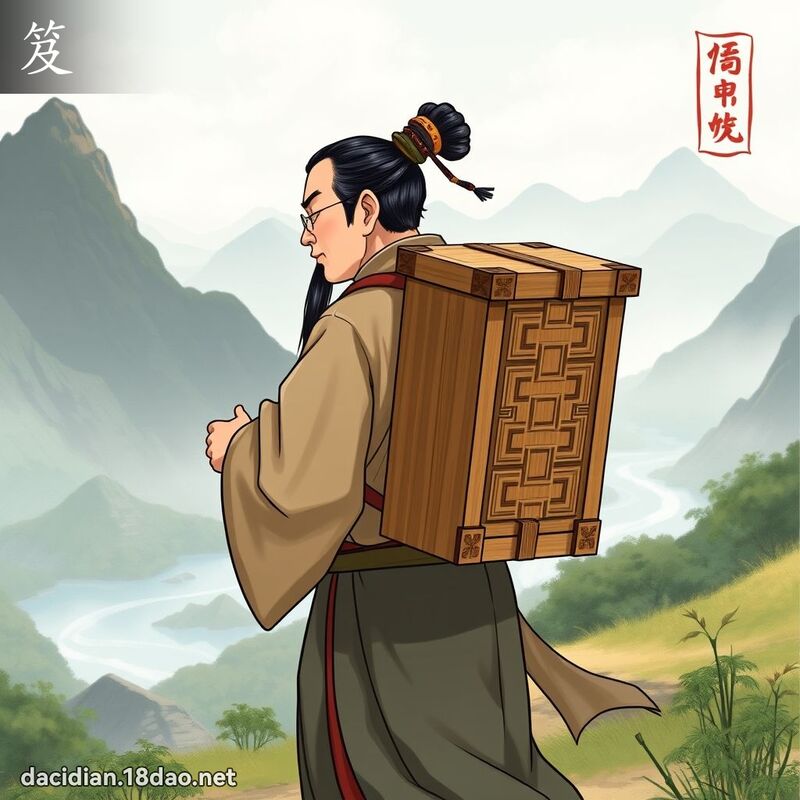 笈 - 國語大辭典配圖