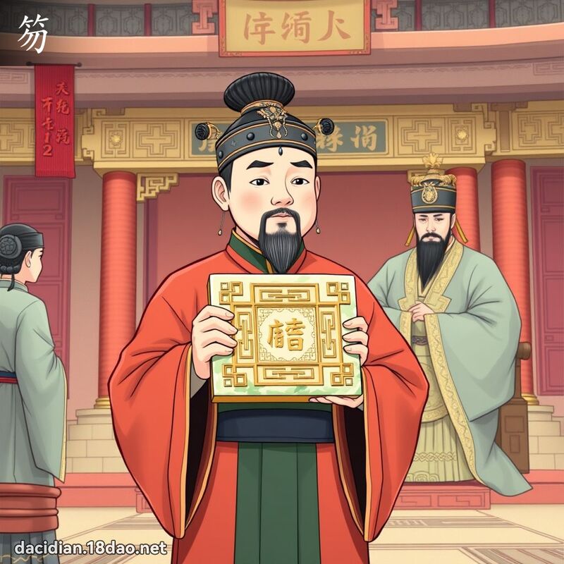 笏 - 国语大辞典配图