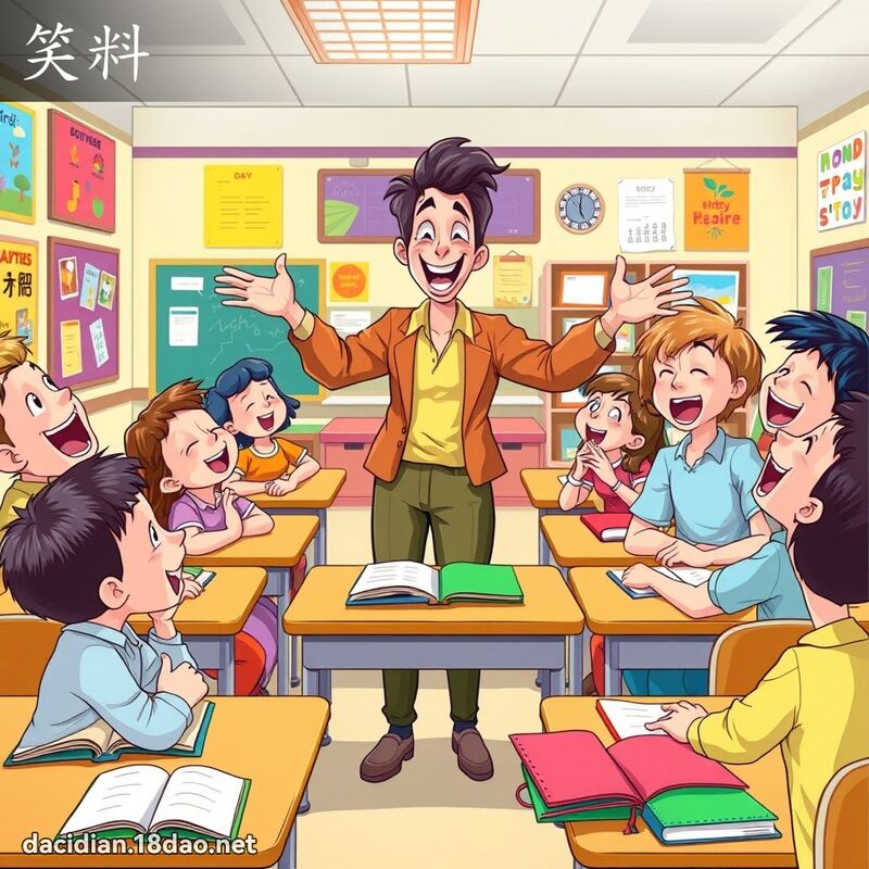 笑料 - 國語大辭典配圖