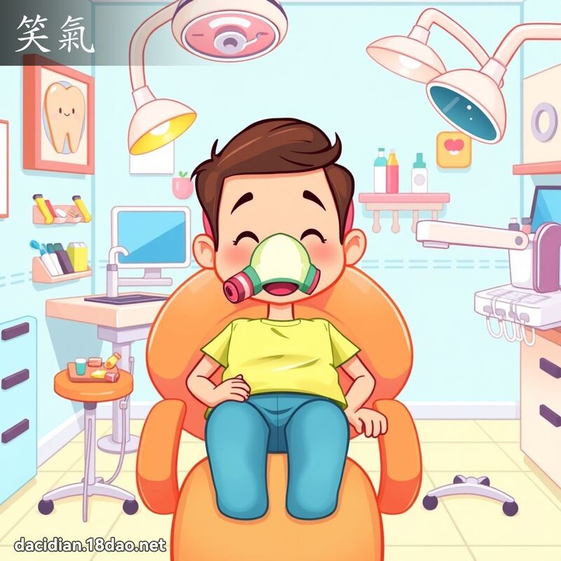 笑氣 - 國語大辭典配圖
