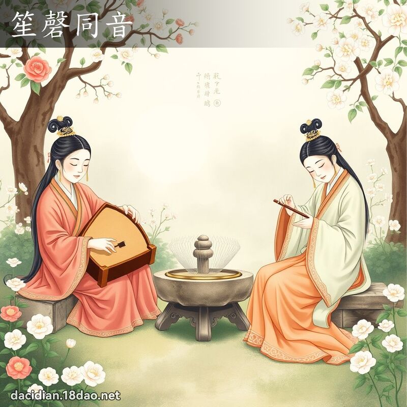 笙磬同音 - 国语大辞典配图