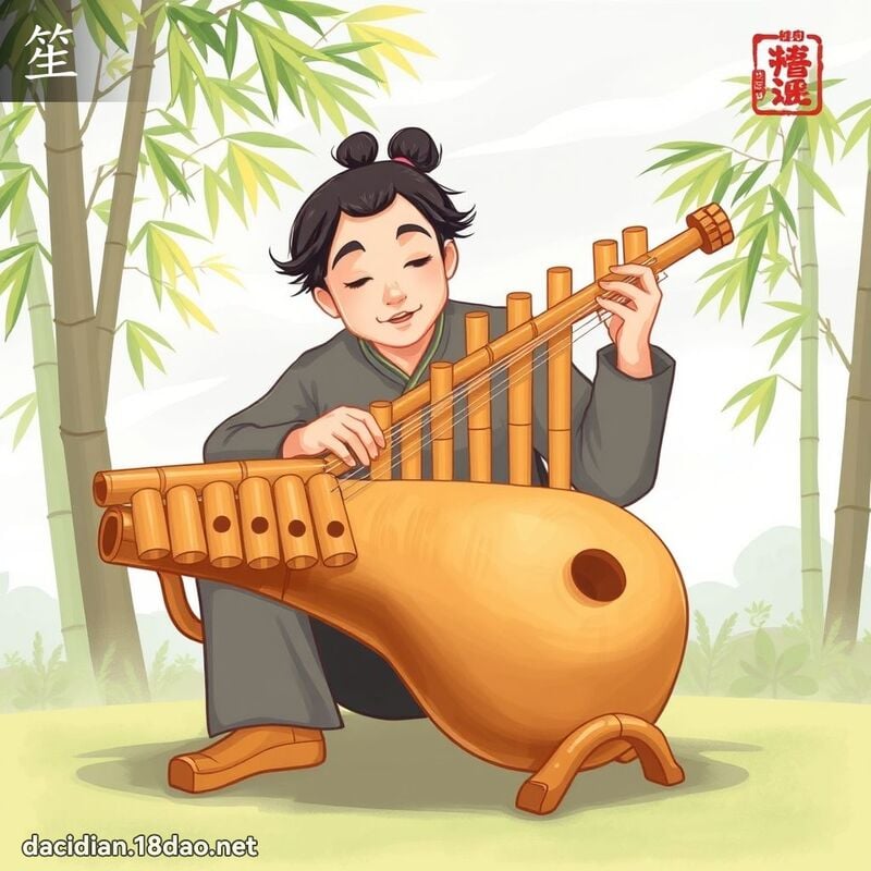 笙 - 國語大辭典配圖