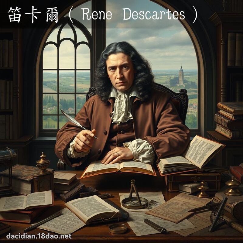 笛卡尔（Rene Descartes） - 国语大辞典配图