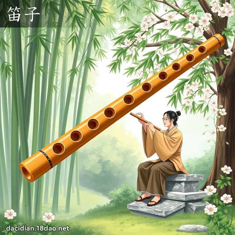 笛子 - 国语大辞典配图