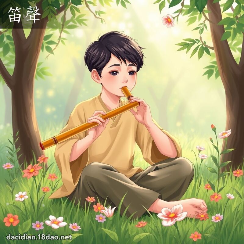 笛声 - 国语大辞典配图