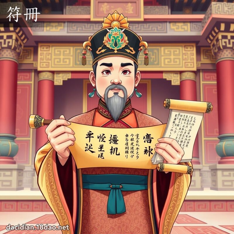 符册 - 国语大辞典配图
