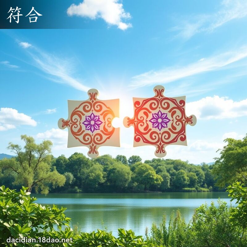 符合 - 國語大辭典配圖