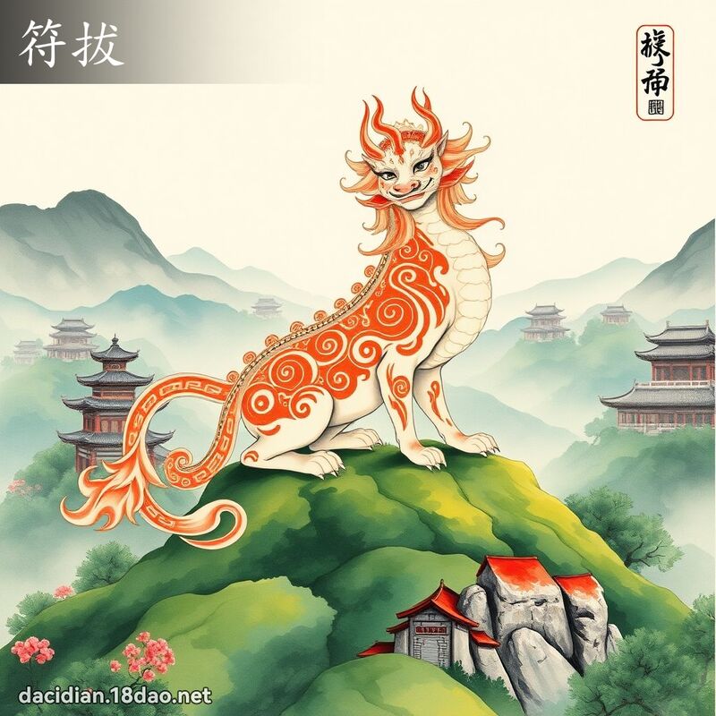 符拔 - 國語大辭典配圖