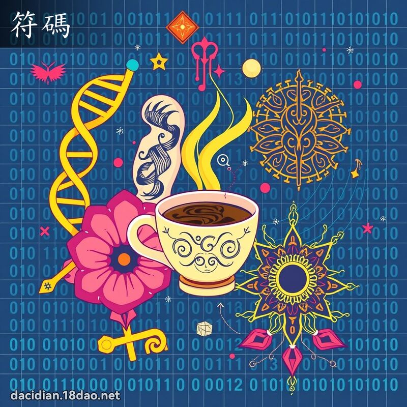 符碼 - 國語大辭典配圖