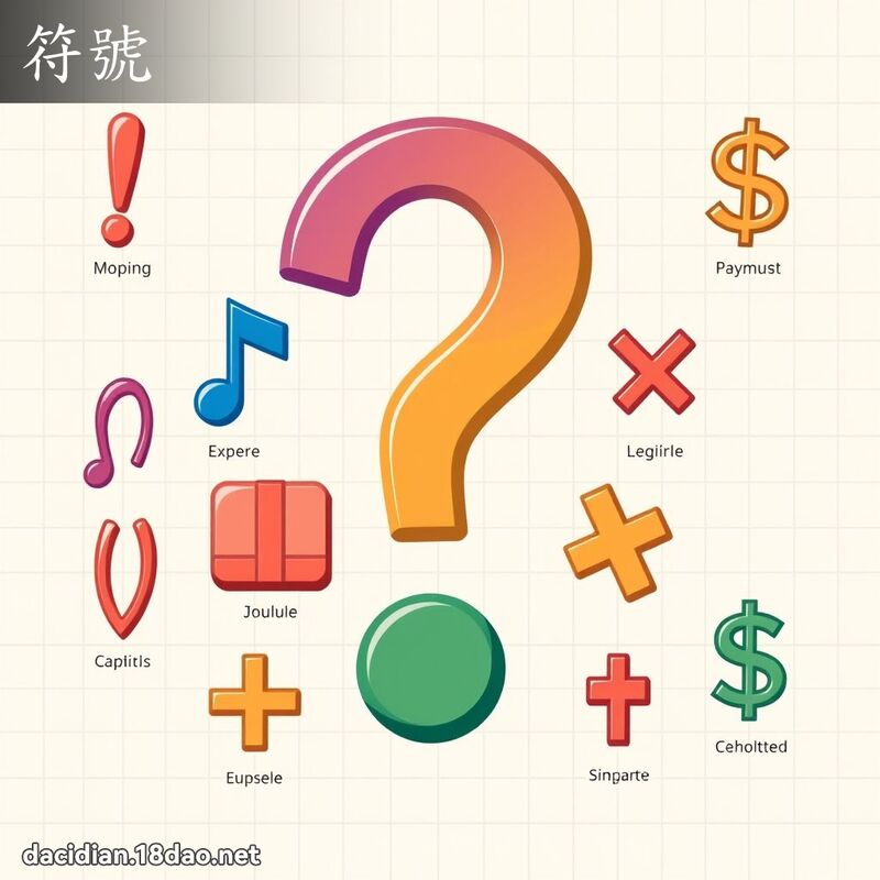 符号 - 国语大辞典配图