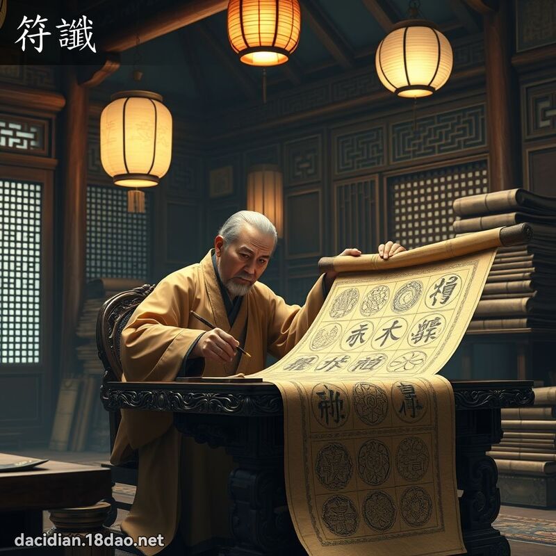 符讖 - 國語大辭典配圖