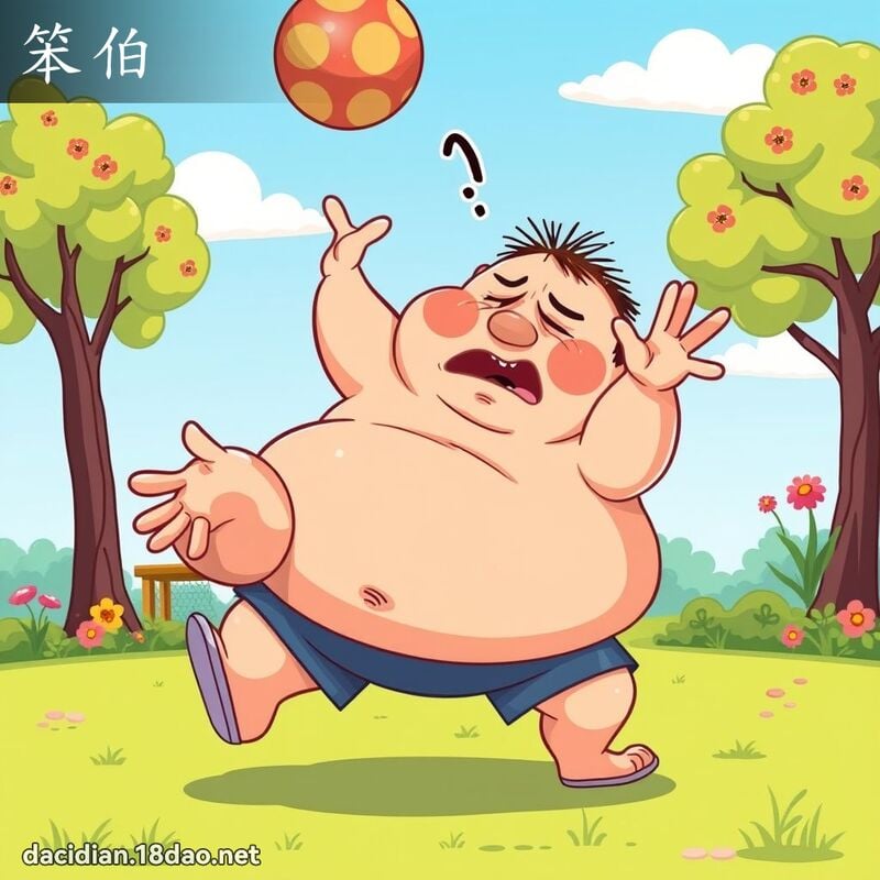 笨伯 - 國語大辭典配圖