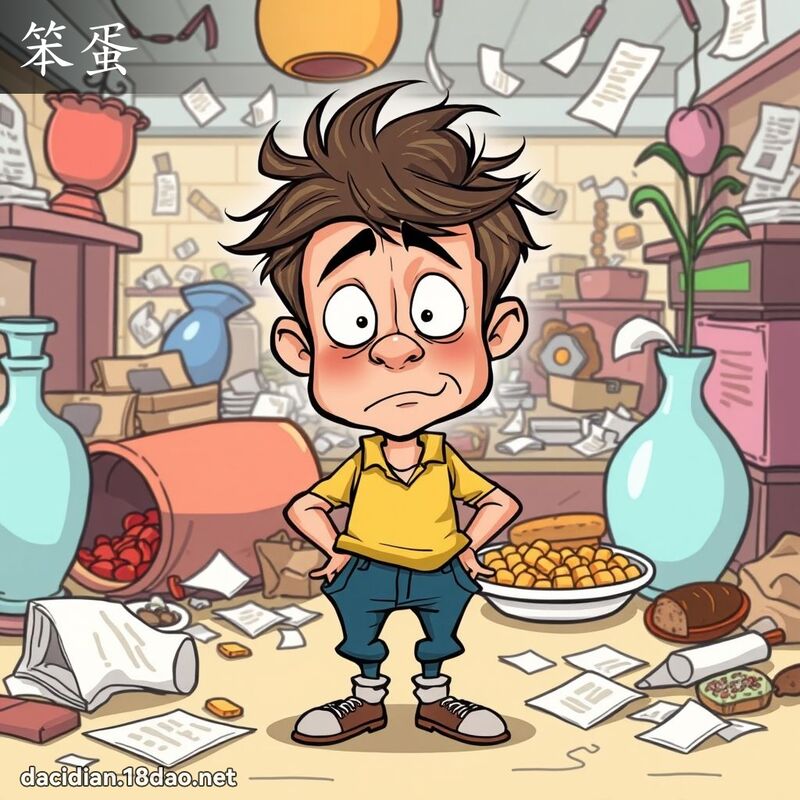 笨蛋 - 国语大辞典配图