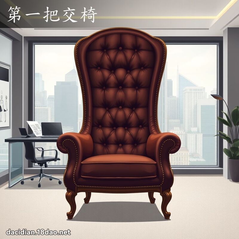 第一把交椅 - 國語大辭典配圖