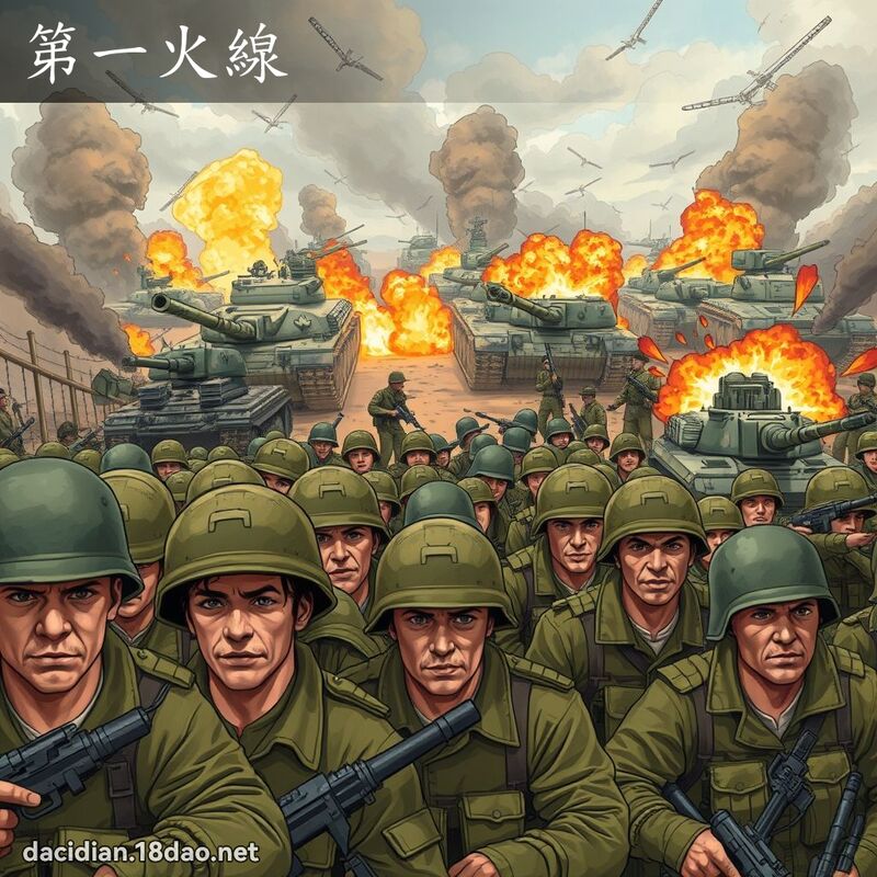 第一火線 - 國語大辭典配圖