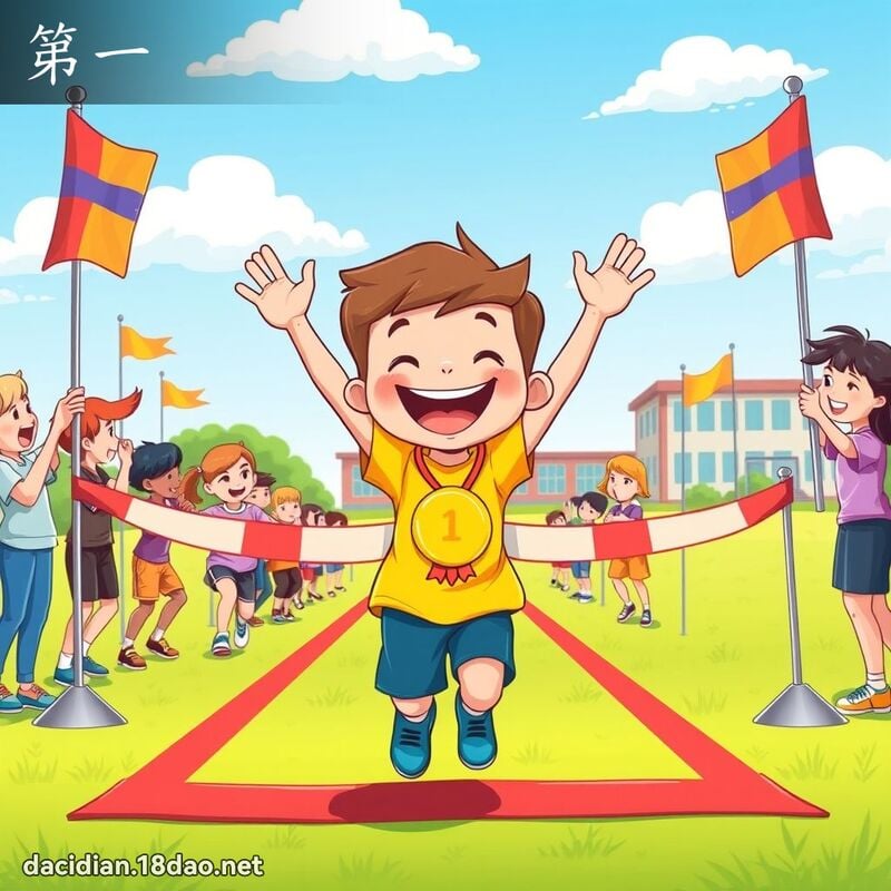 第一 - 國語大辭典配圖