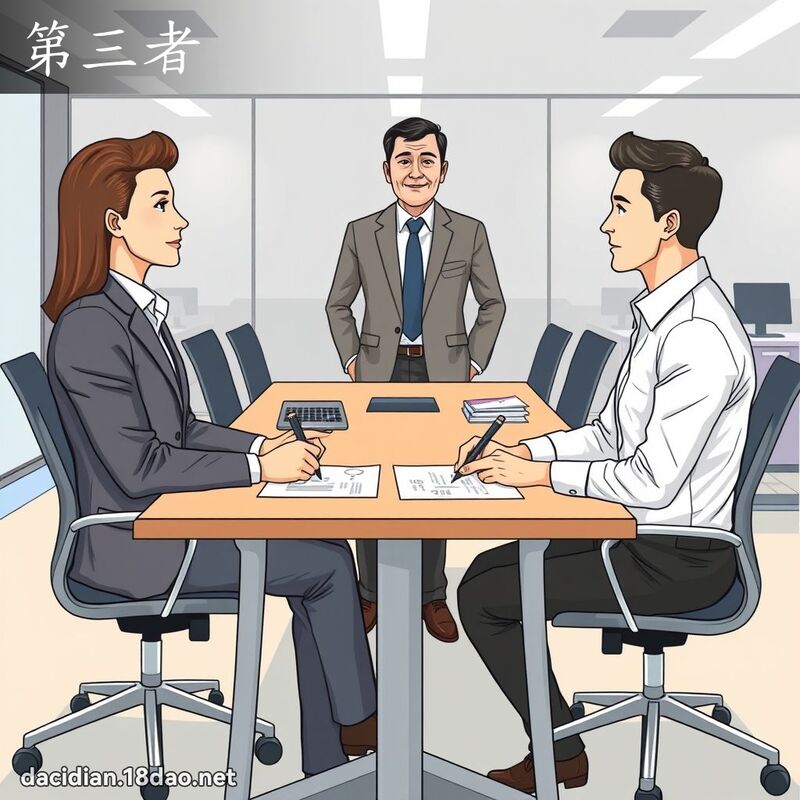 第三者 - 国语大辞典配图