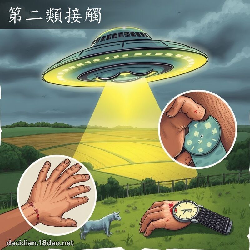 第二類接觸 - 國語大辭典配圖