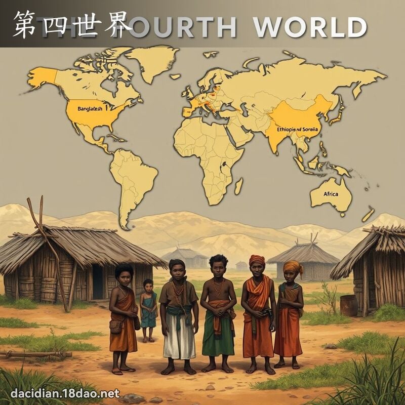 第四世界 - 國語大辭典配圖