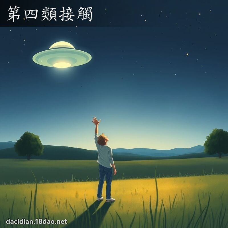 第四类接触 - 国语大辞典配图