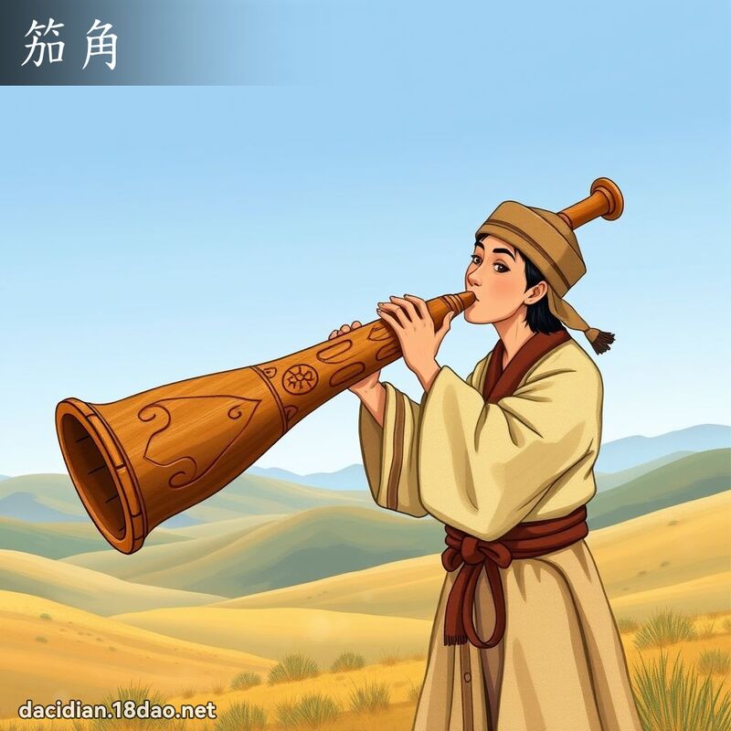笳角 - 國語大辭典配圖