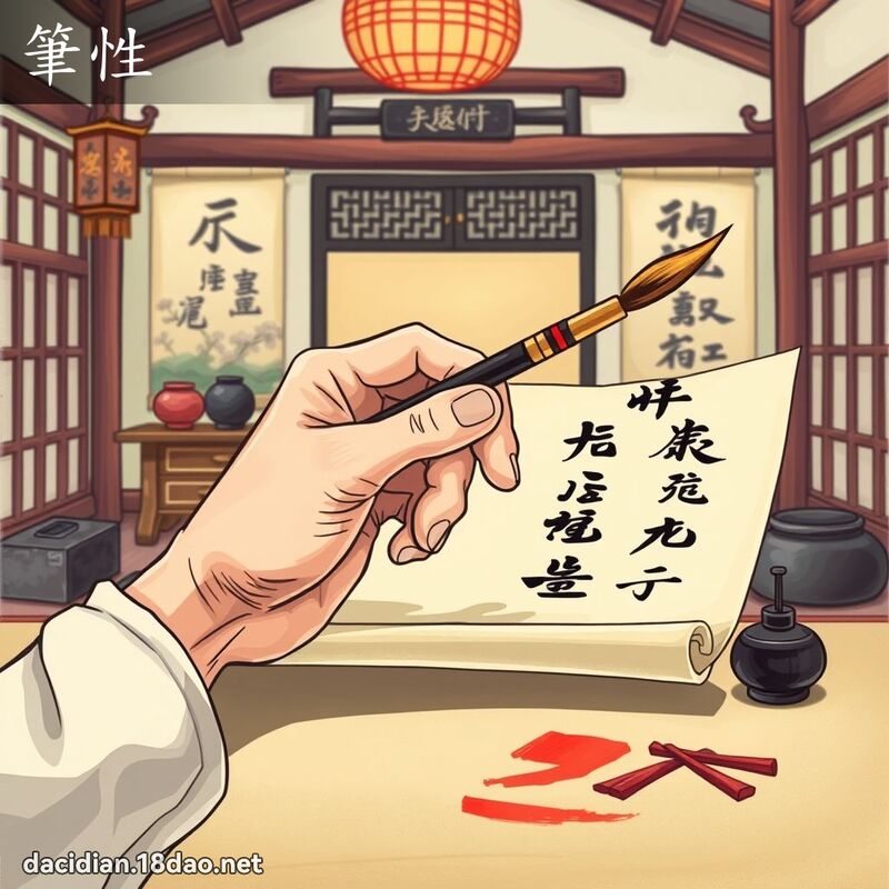 笔性 - 国语大辞典配图