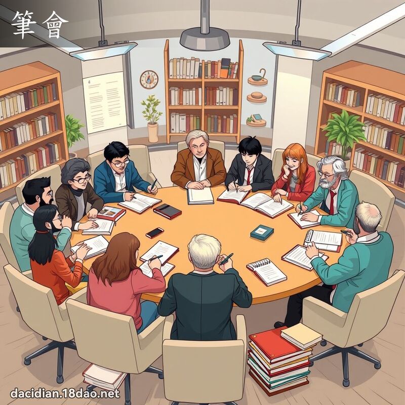 笔会 - 国语大辞典配图
