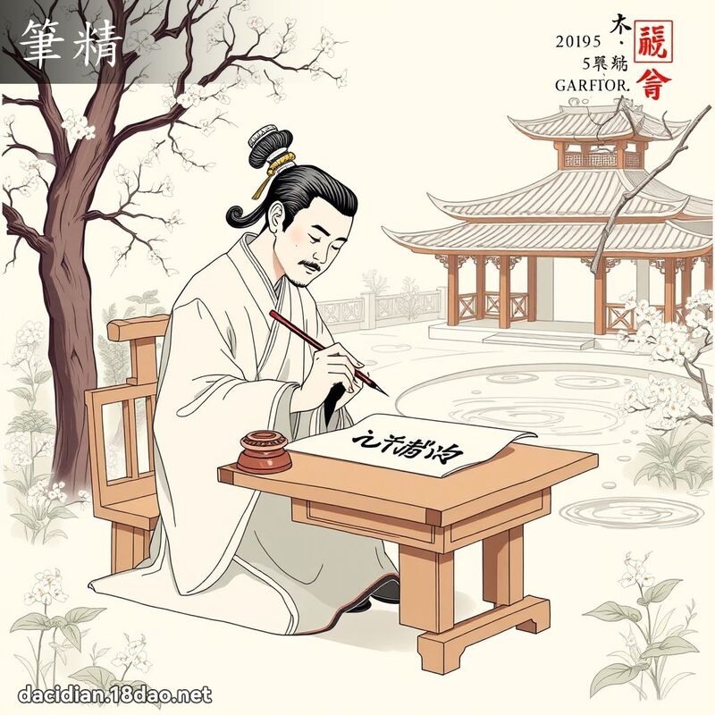 笔精 - 国语大辞典配图