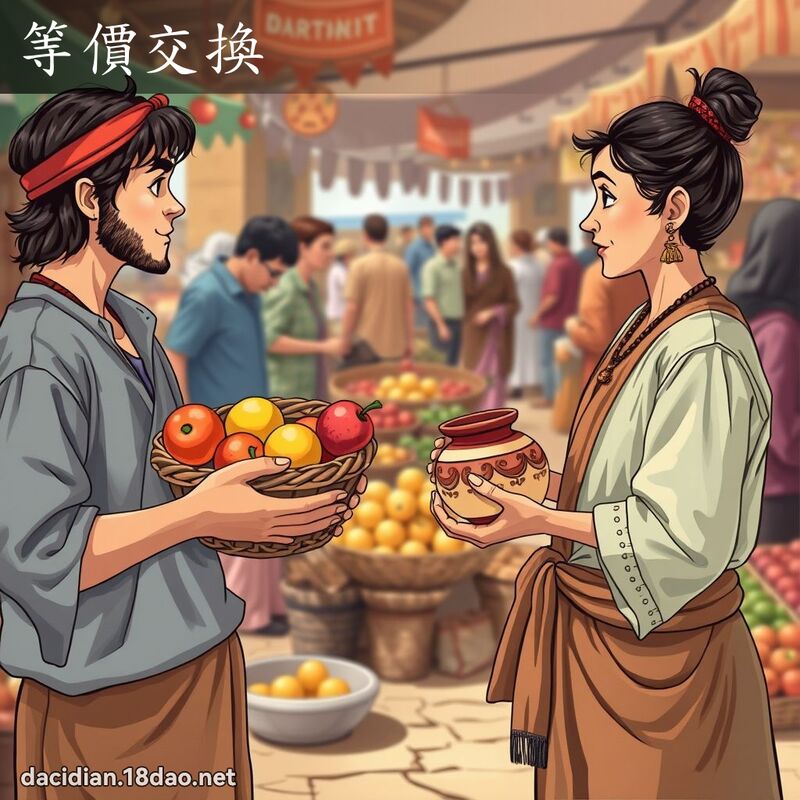 等价交换 - 国语大辞典配图