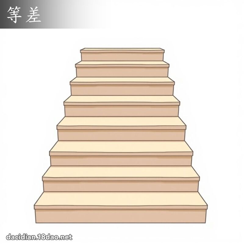 等差 - 國語大辭典配圖