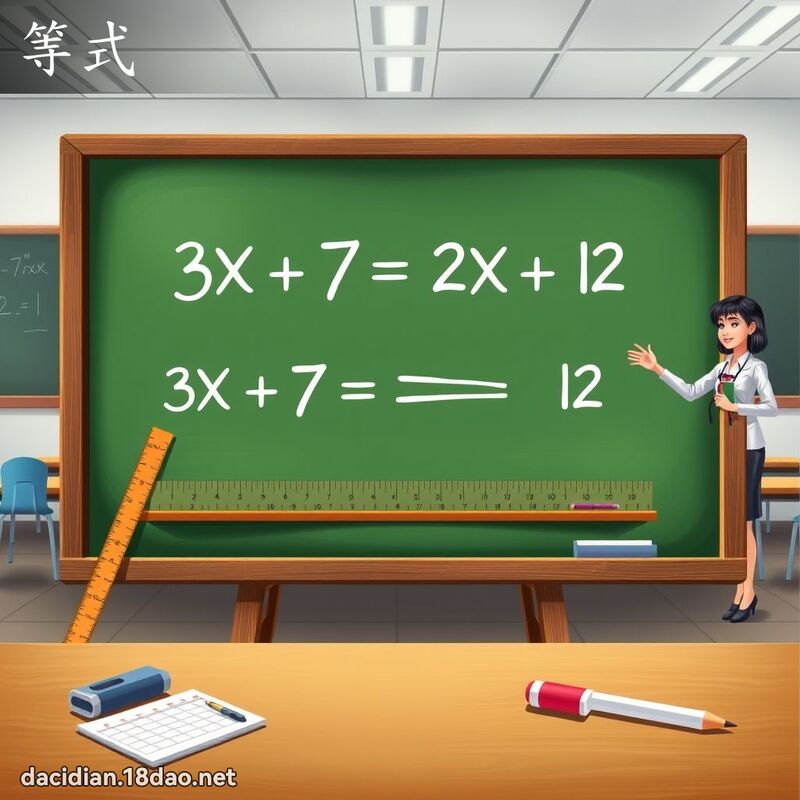 等式 - 國語大辭典配圖