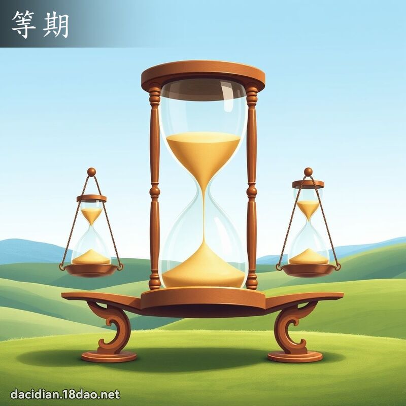 等期 - 国语大辞典配图