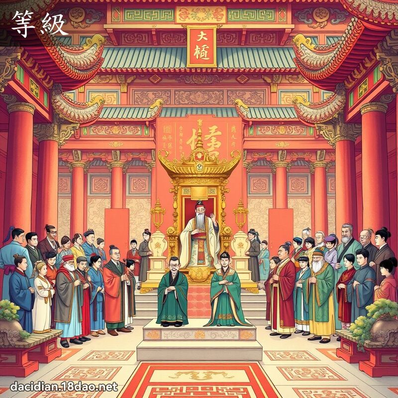 等級 - 國語大辭典配圖