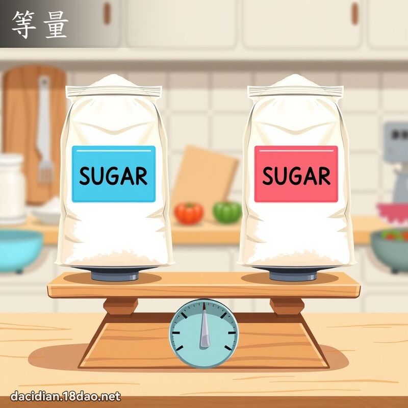 等量 - 国语大辞典配图