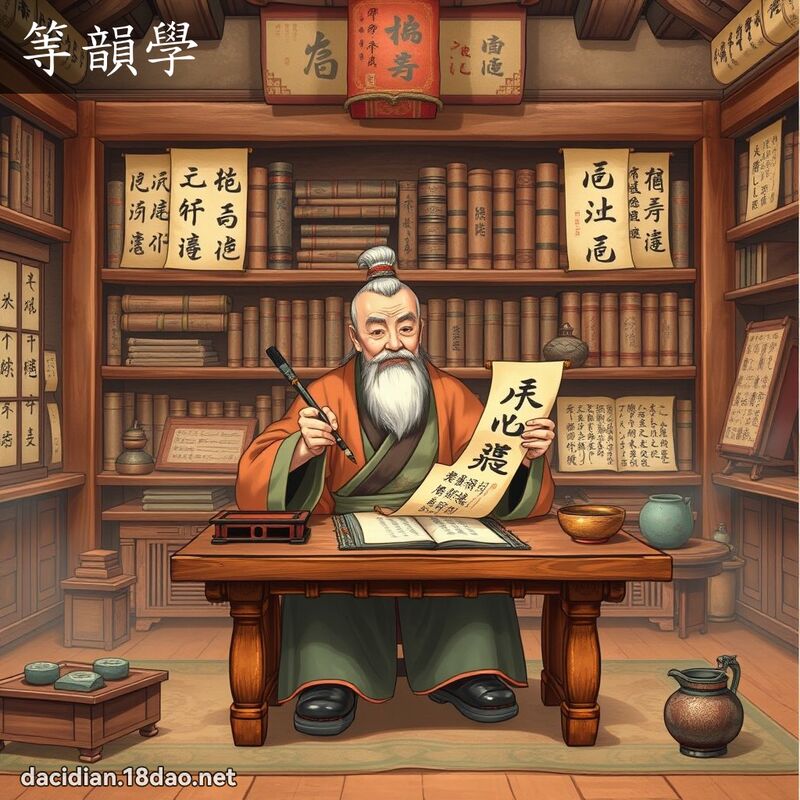 等韻學 - 國語大辭典配圖