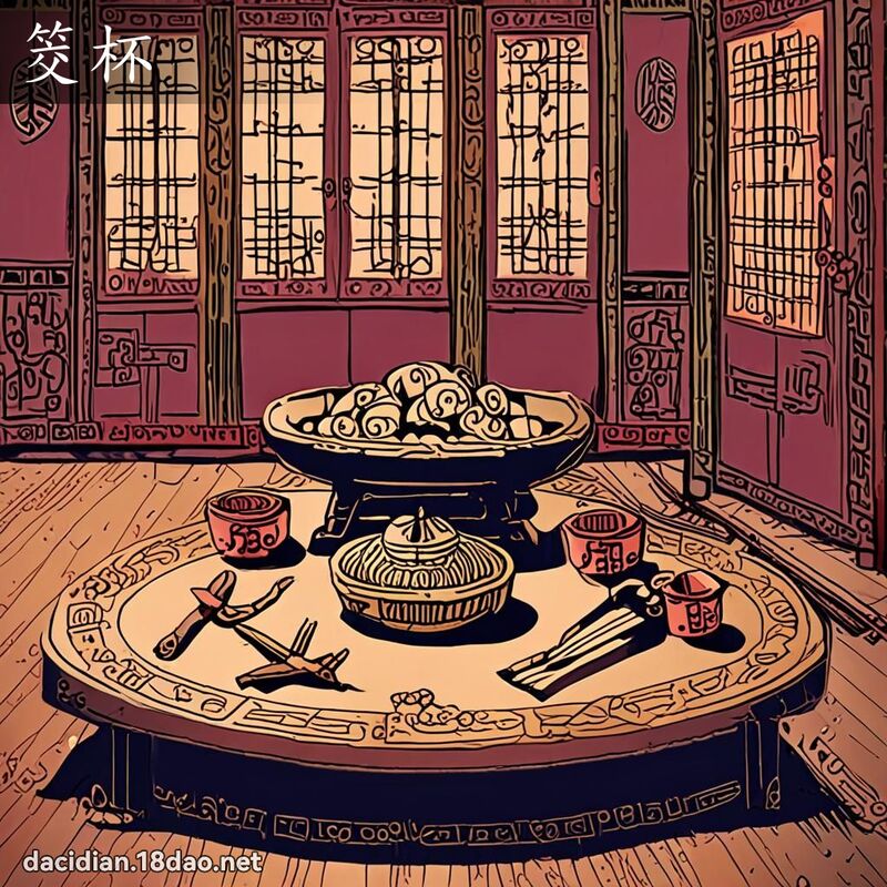 筊杯 - 國語大辭典配圖