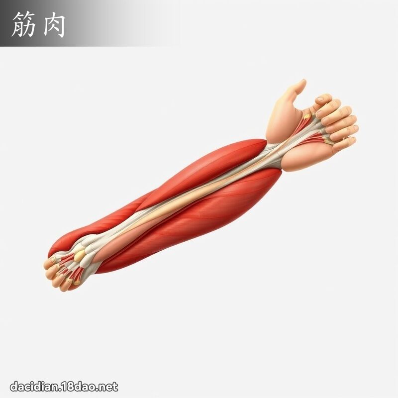 筋肉 - 國語大辭典配圖