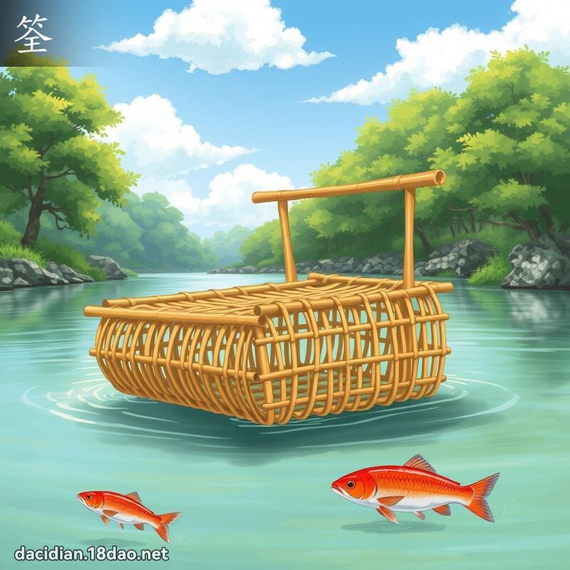 筌 - 国语大辞典配图