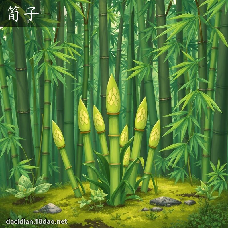筍子 - 國語大辭典配圖