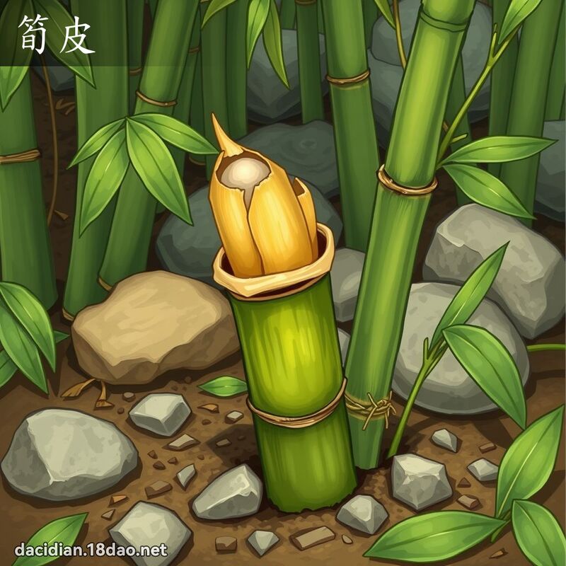 筍皮 - 國語大辭典配圖