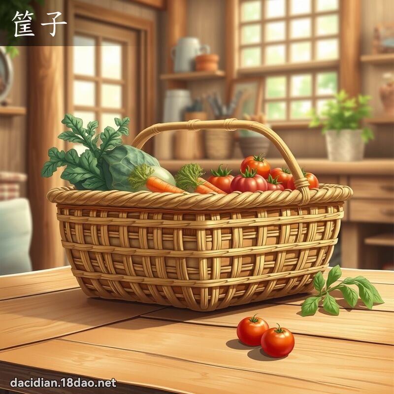 筐子 - 國語大辭典配圖