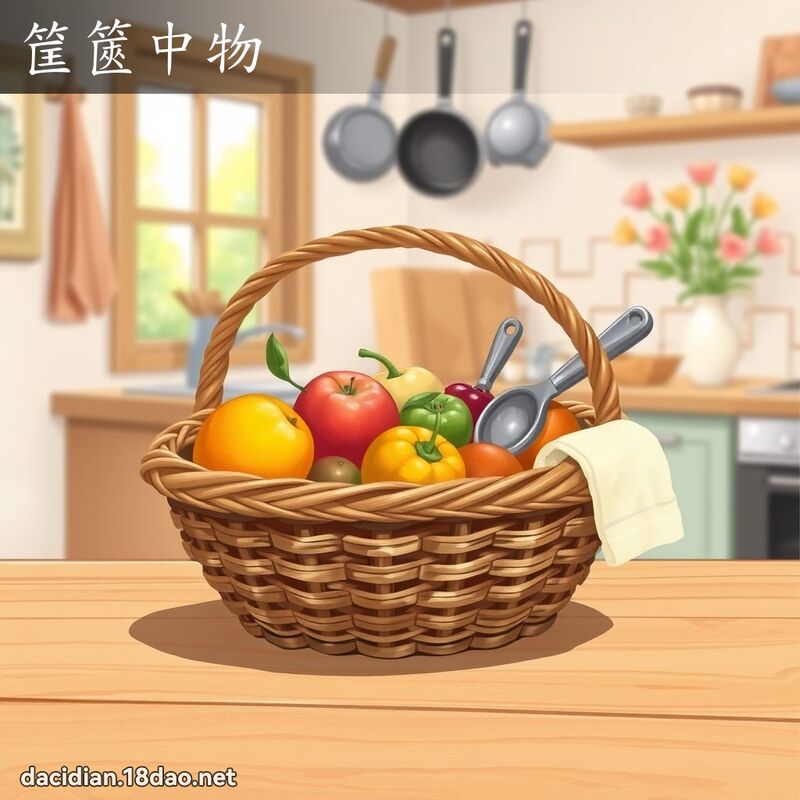 筐篋中物 - 國語大辭典配圖